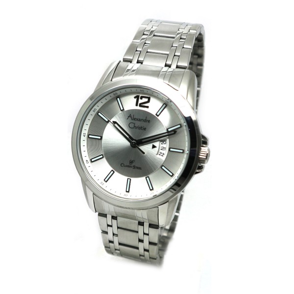 Alexandre Christie AC 8325 Silver White Man